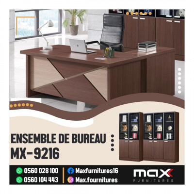 ENSEMBLE DE BUREAU - IMPORTATION - 1M60 - MX-9216