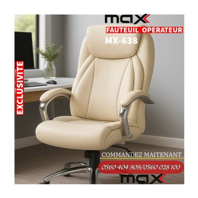 FAUTEUIL OPÉRATEUR - IMPORTATION - MODERNE - ERGONOMIQUE - MX-638