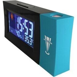 Horloge Numérique LED Avec Station Météo Et Projection Murale Au Plafond