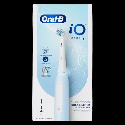 Oral B iO3,Brosse à dents électrique rechargeable avec 3 modes de nettoyage