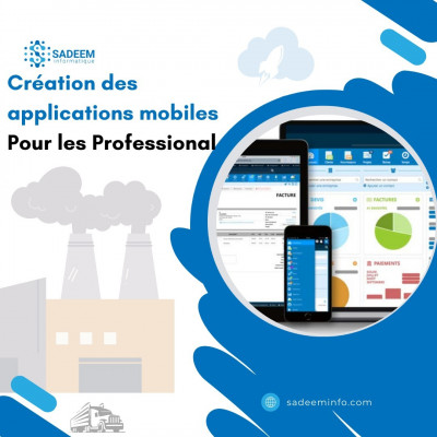 Création d'applications web et mobile  pour les professionnels en Algérie 