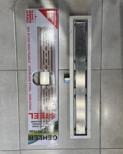 CANIVEAU DE DOUCHE INOX 