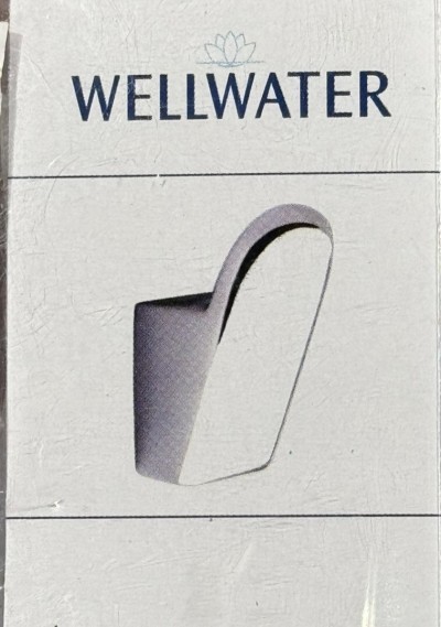 PORTE SERVIETTE 1 CROCHET WELLWATER 