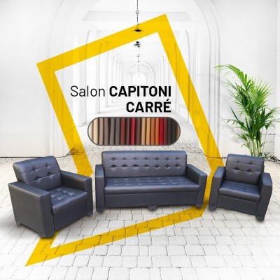 SALON EN SIMILI CUIR OU EN CUIR