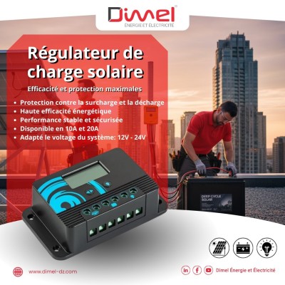 Régulateur de charge solaire PWM