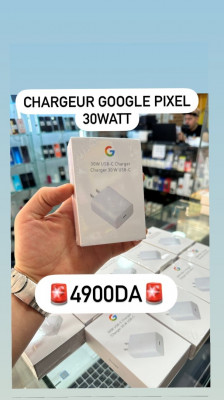 Chargeur google pixel 30 watt