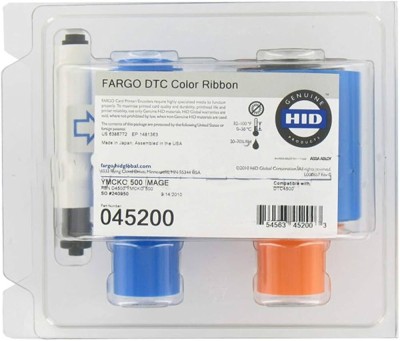 Ribbon Originale Couleur FARGO 045200 YMCKO dtc4500 dtc4500e