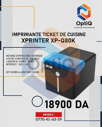 IMPRIMANTE TICKET DE CUISINE XPRINTER XP-Q80K