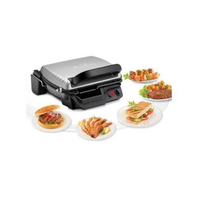 Tefal Grille Viande /panini / Barbecue/ UltraCompact -GC305012- 2000 W - silver/ noir