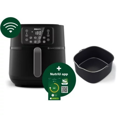 Friteuse PHILIPS AIRFRYER CONNECTE SERIE 5000 XXL 7.2L HD9285/93