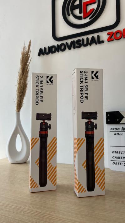 K&F concept 2-IN-1 SELFIE STICK TRIPOD 