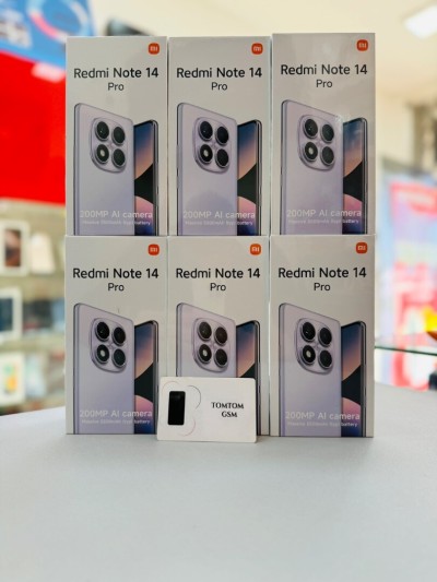 Xioami Redmi Note 14 Pro 256Gb/8Ram Boite scellé/علبة مغلقة
