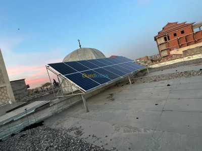 Installation Pour Les Écoles Et Mosquées Énergie Solaire Photovoltaïque