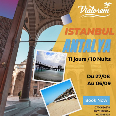 Combiné Antalya & Istanbul Offre Spéciale | Vacances d'Été 2023 