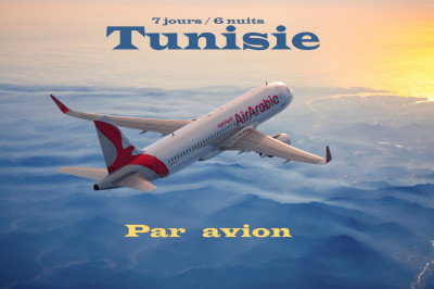 Tunisie Hammamet par Avion