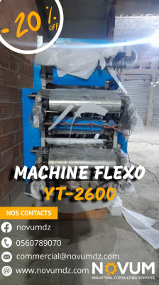 Machine Flexo 2 coleurs 2600mm الة طباعة فليكسو 2 ألوان machine d'impression plastique - Papier 