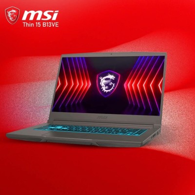 MSI THIN 15 B13VE/I7 13620H 5GHZ/RAM 16GB/512GB/NVIDIA RTX 4050 6GB/ECARN 15.6 POUCE 144HZ