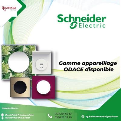 Appareillage Schneider Electric Gamme Odace 