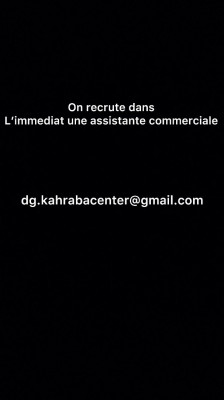 ON RECRUTE ASSISTANTE COMMERCIAL
