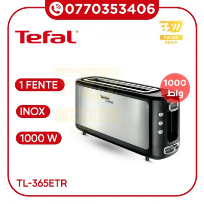 Grille-pain TEFAL TL365ETR Express 1 fente - 7 niveaux de dorage - Décongélation et Réchauffage