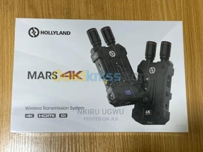 HOLLYLAND MARS 4K - SYSTÈME DE TRANSMISSION VIDÉO SANS FII 4K - 20MBPS - 150M FPS -HDMI & SDI -BLACK