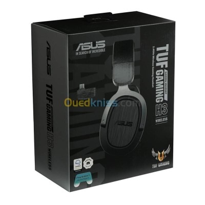 ASUS TUF GAMING H3 - CASQUE-MICRO FILAIRE - SURROUND 7.1 -METAL - PC  MAC  PS4  XBOX 360  SWITCH