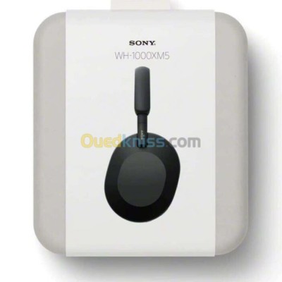 SONY WH-1000XM5 - CASQUE SANS-FIL - BLUETOOTH 5.2  - MIC- CAPTEUR TACTILE - NC - BLACK & SILVER