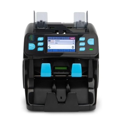 COMPTEUSE DE BILLETS NUMEN SH-208C - 2 POCHES - COMPTEUSE - TRIEUSE -DÉTECTEURS FAUX BILLET - LCD