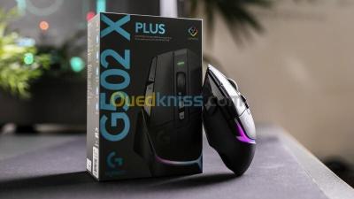 LOGITECH G502 X PLUS LIGHTSPEED Souris Gaming RVB Sans Fil - LIGHTFORCE LIGHTSYNC RVB Capte HERO 25K