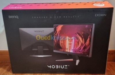 ECRAN BenQ MOBIUZ EX240N - 23.8" FHD - 165 Hz - 1ms - VA - HDMI Display - FreeSync - Haut-parleurs