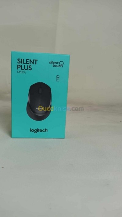 Logitech M330 Silent Plus souris sans fil Récepteur Nano USB 2,4GHz - Capteur Optique 1000 ppp
