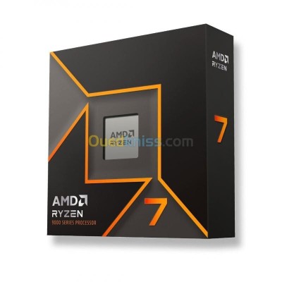 AMD RYZEN 7 9700X - 8 CORE - 16 THREADS - 5.5 GHZ - SOCKET AM5 GAME - CACHE 40 MO - TDP 65W - BOX