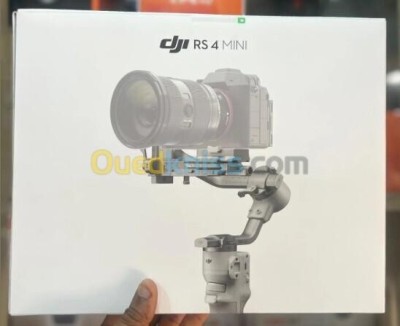 DJI RS4 MINI STABILISATEUR - ECRAN TACTILE 1.4 - 2KG MAX - BLUETOOTH 5.1 - USB-C - TRÉPIED - GRIS 