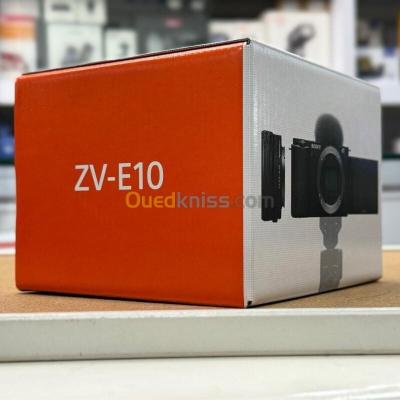 SONY ZV-E10 - APPAREIL PHOTO HYBRIDE 24.2 MP 4K + OBJECTIF E 16-50mm-LCD3 TACTILE -WI-FI -BLUETOOTH