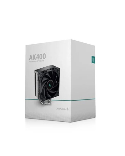 DEEPCOOL AK400 BLACK - AIRCOOLING 120 MM - INTEL & AMD - ARGB - 220W - 2000 RPM - SILENCE - BLACK