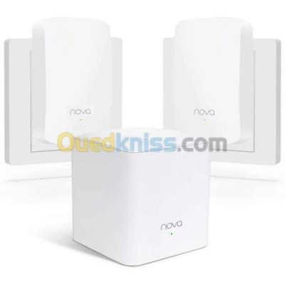 TENDA  POINT D'ACCES MW5 3-Pack AC1200 Système Wi-Fi 