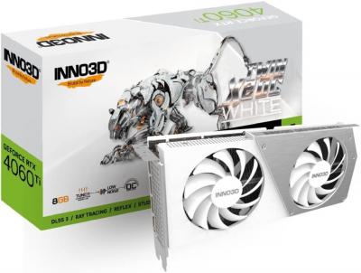 Inno3d GeForce RTX 4060 Twin X2 OC White 8GB GDDR6