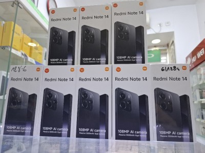 Xiaomi Redmi note 14 256GB/8Ram 128GB/6GB
