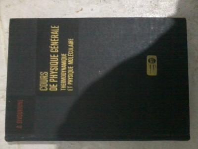 THERMODYNAMIQUE ET PHYSIQUE MOLECULAIRE PAR SIVOUKHINE EDITION MIR