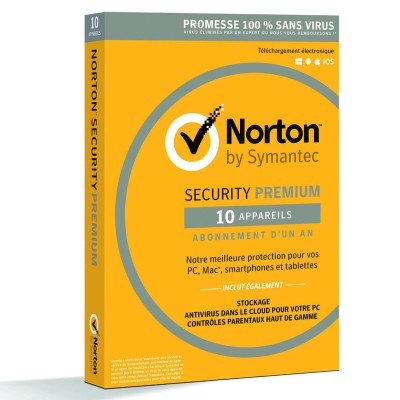 Antivirus Norton Security Premium 10 appareils