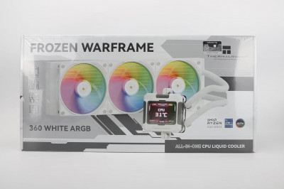 Thermalright Frozen Warframe 360 Blanc ARGB ,IPS  LCD Écran 