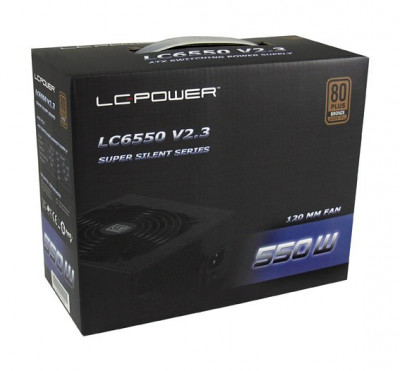 lc-power lc6550 v2.3 atx 550 w 80plus bronze