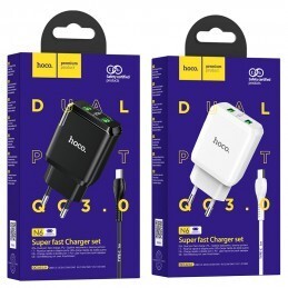 Chargeur hoco fourni avec cable N6 Original