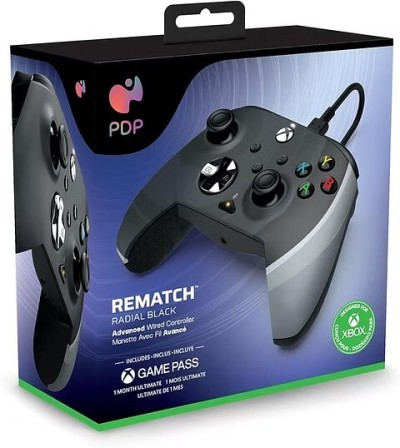 manette PDP Series X|S & PC REMATCH radial black