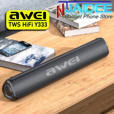 Awei Bare de son  Haut-parleurs Baffle Bluetooth 5.0 portable Awei Y333 Carte SD AUX USB 1800mAh