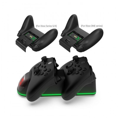 staton Dual Charging Dock Station De Charge Double Chargeur Dobe Support Manette xbox one et seisexs