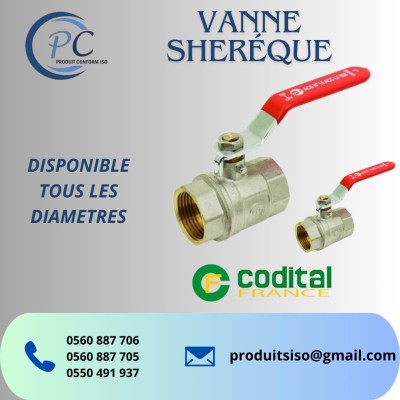 VANNE BOISSEAU SPHERIQUE