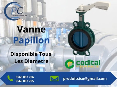 VANNE PAPILLON 