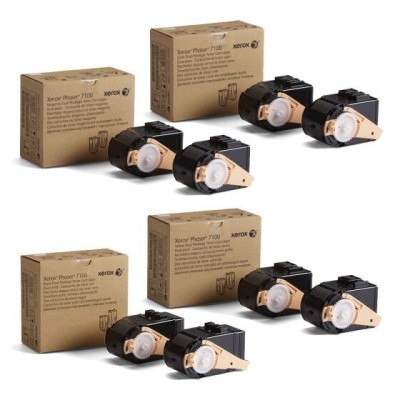 PACK DE TONER XEROX 7100 NOIR + 03 COULEURS ORIGINAL / COMPATIBLE 