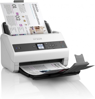 SCANNER EPSON WORKFORCE DS-870 WITH RECTO-VERSO A4 600 X 600DPI A 65PPM MONO COULEUR 7000P/J USB 3.0